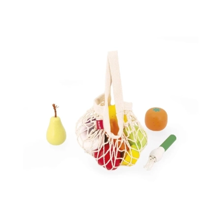 Bolsa con frutas y verduras de Janod