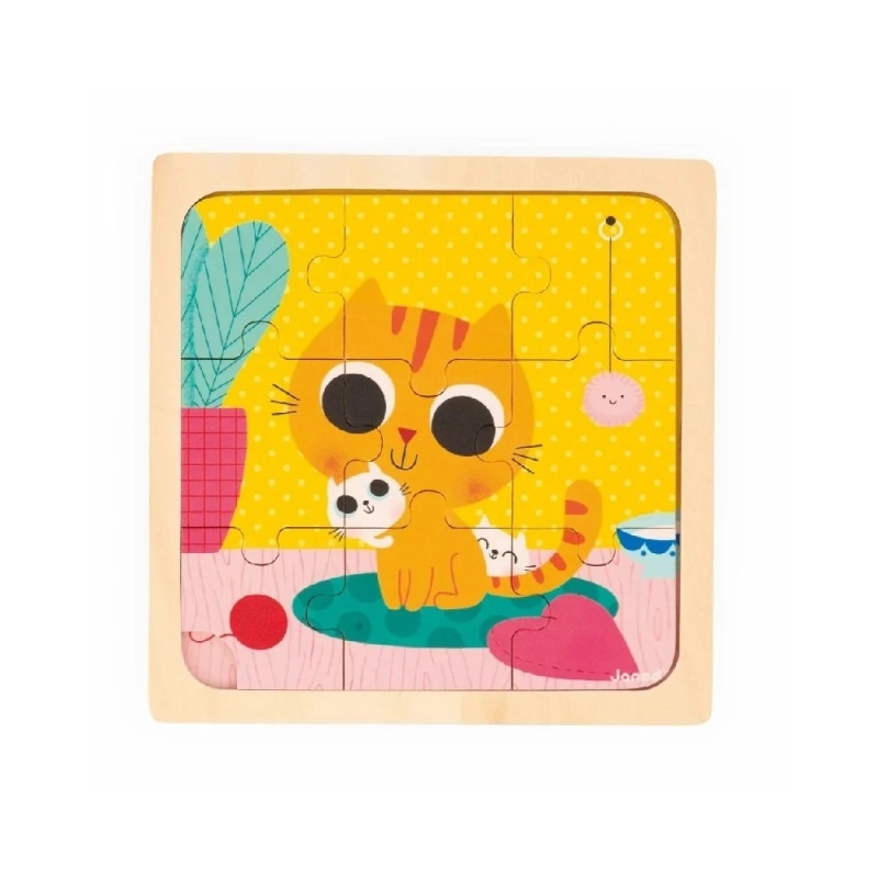 Puzzle el gato Peanut de Janod