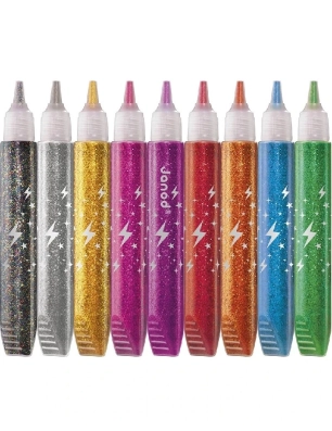 Pegamento con purpurina de Janod