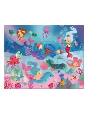 Puzzle Sirena 24 piezas de Janod