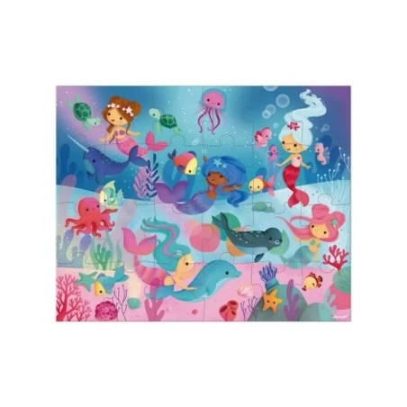 Puzzle Sirena 24 piezas de Janod
