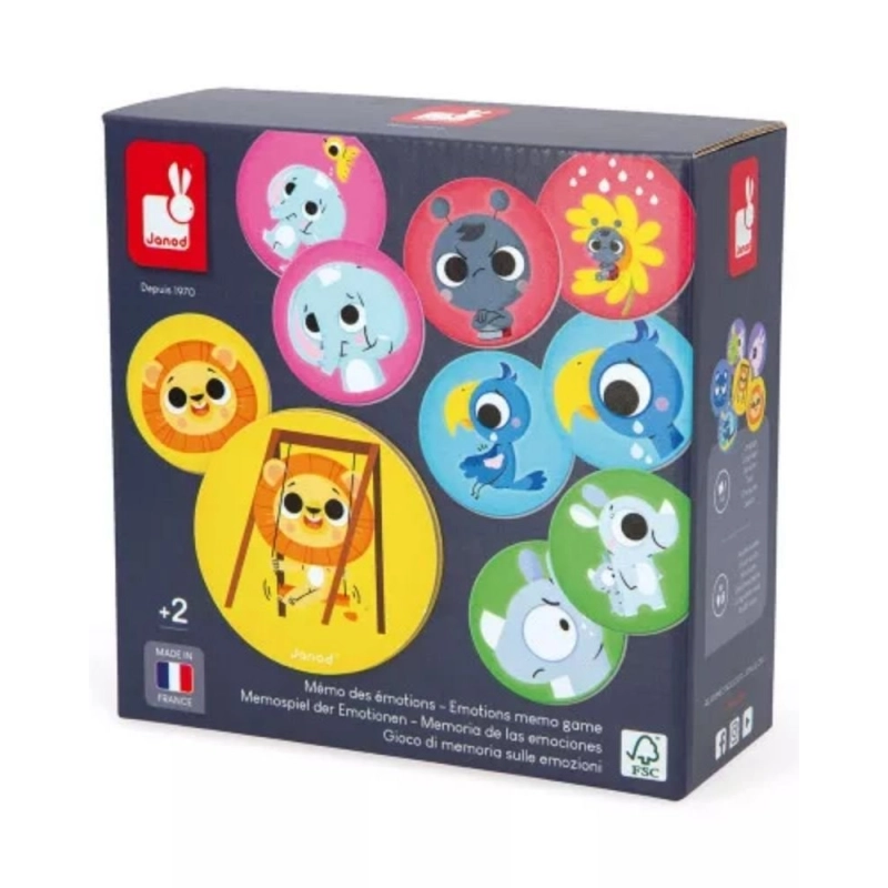 Juego de las emociones de Janod Juego de las emociones de Janod