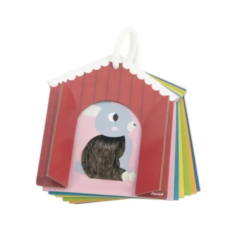 Cartas táctiles granja de Janod
