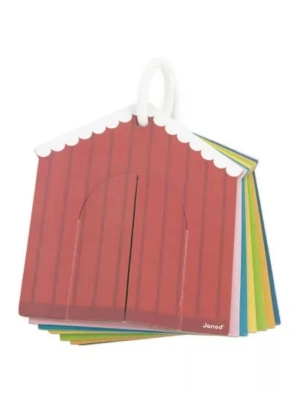Cartas táctiles granja de Janod