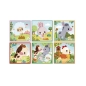 Puzzle cubos animales granja de Janod