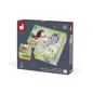 Puzzle cubos animales granja de Janod