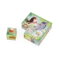 Puzzle cubos animales granja de Janod