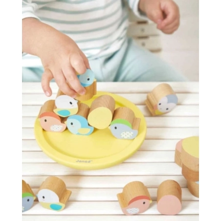 Juguete equilibrio pájaros de Janod