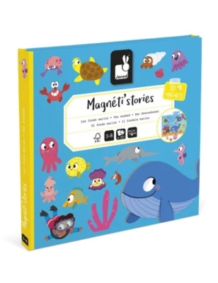 Libro Magnético Mg'Stories fondo marino de Janod