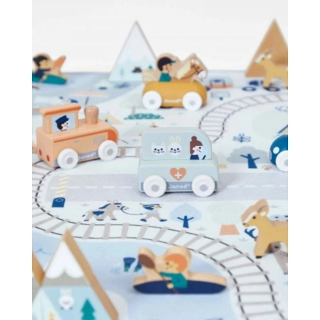 Alfombra juego Valle nevado de Janod