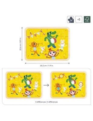 Puzzle viva la fiesta de Janod