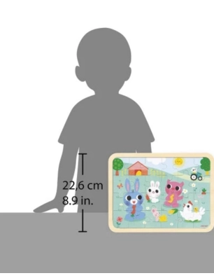 Puzzle en la granja de Janod