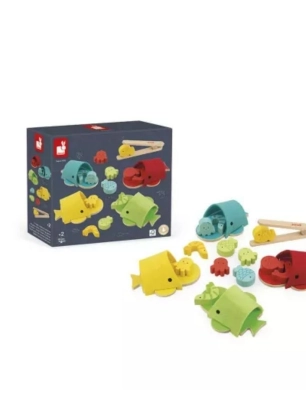 Clasifica colores con ballenas de Janod