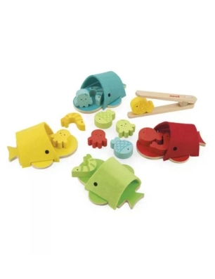 Clasifica colores con ballenas de Janod