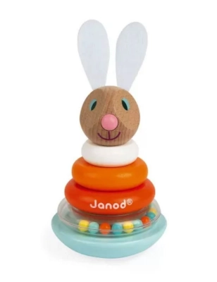 Conejo tentetieso apilable de Janod