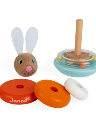 Conejo tentetieso apilable de Janod