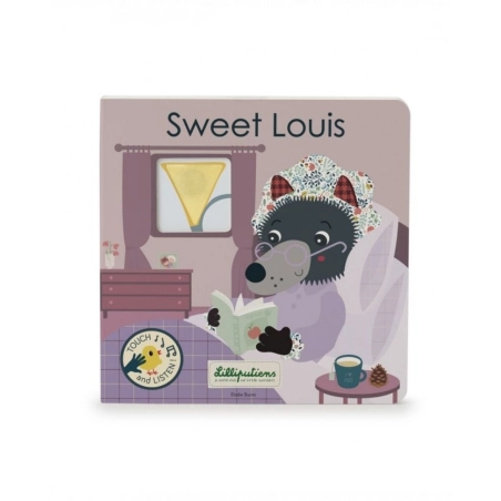Libro sonidos y texturas Sweet Louis de Lilliputiens
