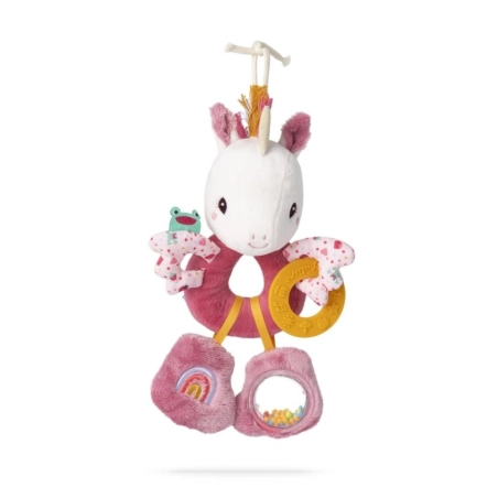 Lena el unicornio con anillas de Lilliputiens
