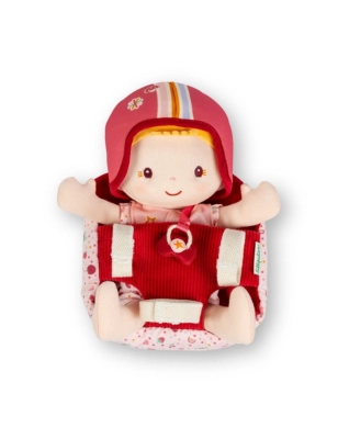 Muñeca Lena y asiento bicicleta de Lilliputiens