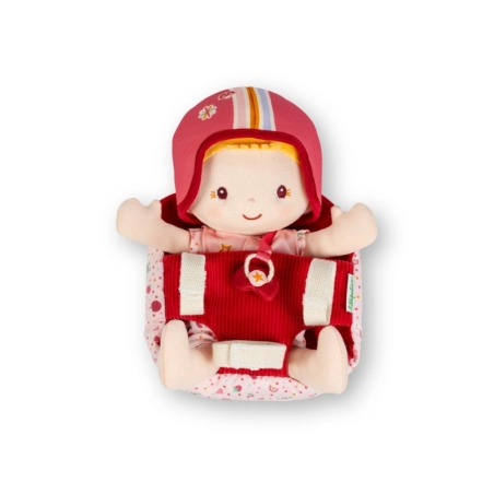 Muñeca Lena y asiento bicicleta de Lilliputiens