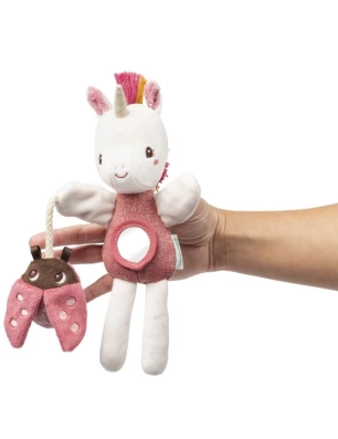 Marioneta de actividades Lena el unicornio de Lilliputiens