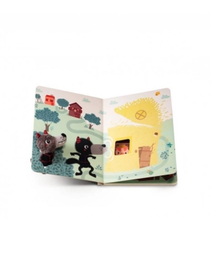 Libro los tres cerditos de Lilliputiens