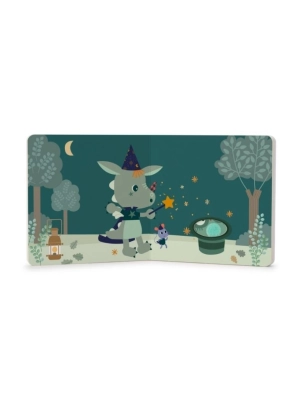 Libro de sonidos y texturas Happy forest de Lilliputiens