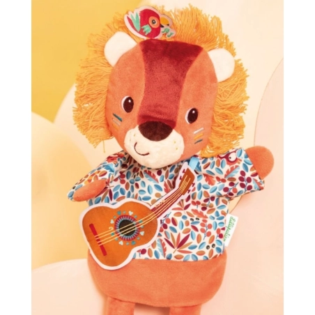 Marioneta de mano Jack el león de Lilliputiens