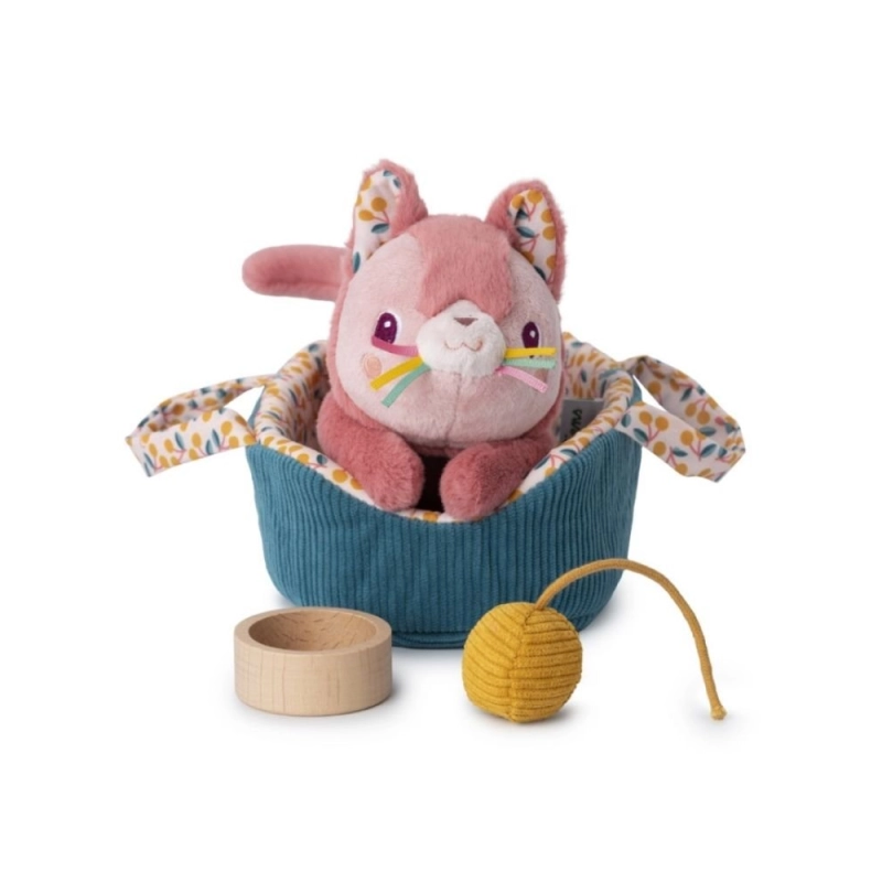 Jeanne el gato y su cesta de Lilliputiens