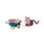 Jeanne el gato y su cesta de Lilliputiens