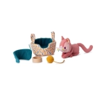 Jeanne el gato y su cesta de Lilliputiens