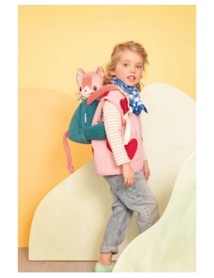 Mochila Jeanne el gato de Lilliputiens