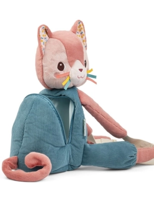 Mochila Jeanne el gato de Lilliputiens