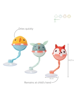 Juguete baño tres pelotas de Lilliputiens