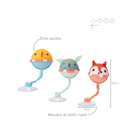 Juguete baño tres pelotas de Lilliputiens