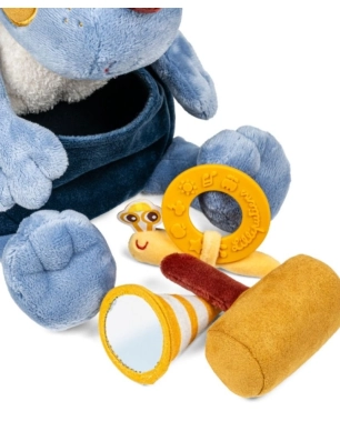 Peluche actividades Jules el perro de Lilliputiens