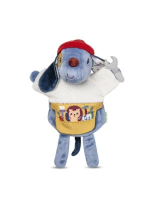 Marioneta de mano Jules el perro de Lilliputiens