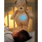 Oso peluche con luz y ruido blanco de Nattou