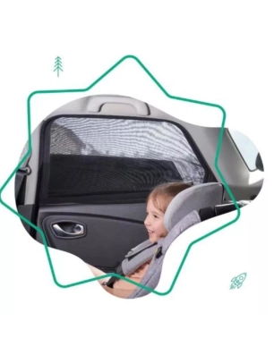 Pack 2 parasoles coche elásticos de Badabulle