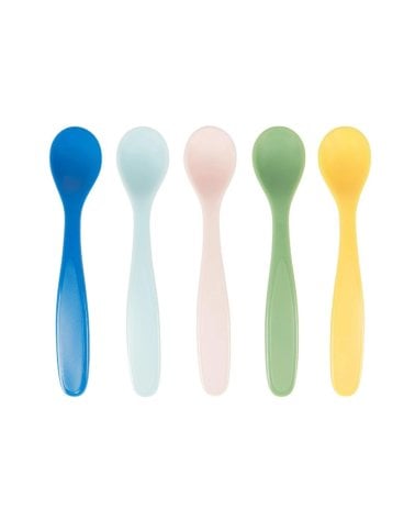 Pack 5 cucharas flexibles de Badabulle