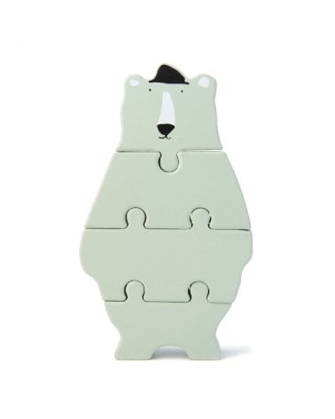 Puzzle 4 piezas Mr. Polar Bear de Trixie