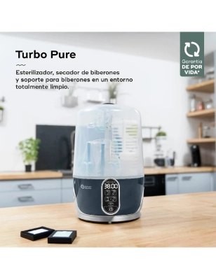 Esterilizador Secabiberones Turbo Pure 4 en 1 Babymoov