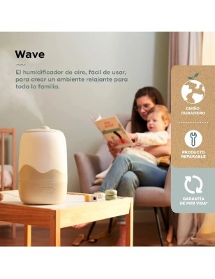 Humidificador de aire con vapor frío Wave de Babymoov