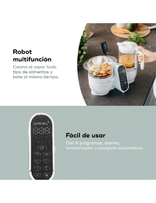 Robot de cocina Multifunción Nutibaby + de Babymoov
