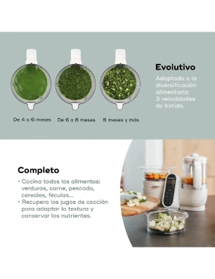 Robot de cocina Multifunción Nutibaby + de Babymoov