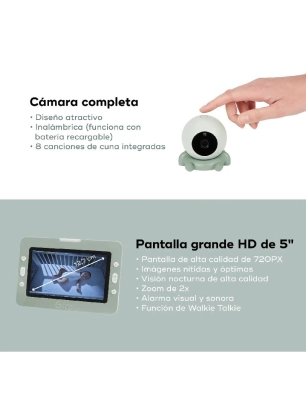 Vigilabebes de vídeo Yoo Go + HD de Babymoov