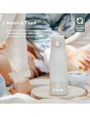 Calientabiberones portátil Moov & Feed de Babymoov