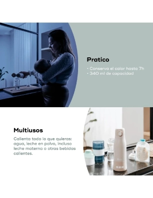 Calientabiberones portátil Moov & Feed de Babymoov