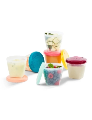 Pack 6 recipientes cierre hermético de Babymoov