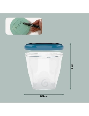 Pack 6 recipientes cierre hermético de Babymoov